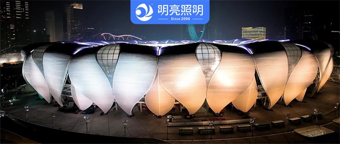 場(chǎng)館外墻亮化顏值爆表的背后藏著什么黑科技？
