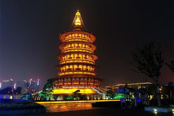 古建筑燈光亮化，展現(xiàn)古建千年文化