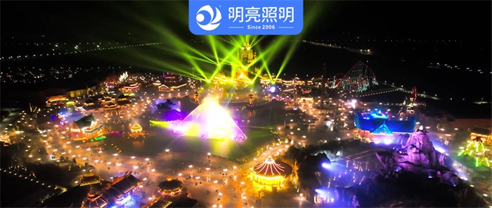 游樂園如何通過燈光亮化來增加夜間收入？