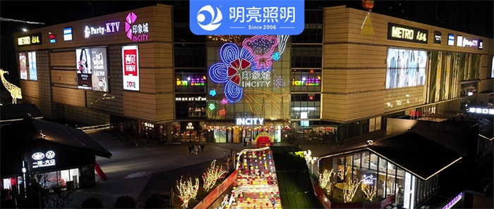 商場外墻亮化不吸睛？客流量直線下降！
